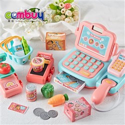 CB802386 CB802387 - Supermarket plastic electronic toy cash register for kids